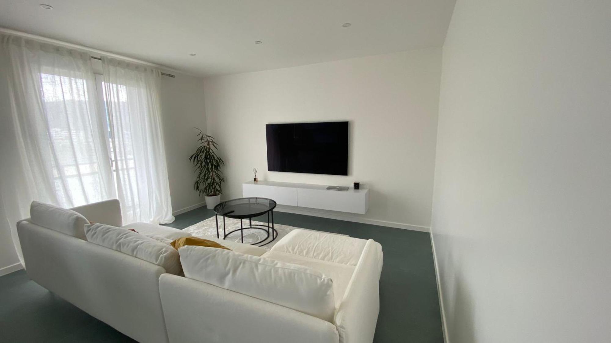 Modern Green & White - Apartments T3 60M2 Annecy - Parking Prive - Wifi - Netflix Luaran gambar
